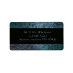 Blue Flourish labels