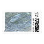Blue Flow by Halima Ahkdar Postage Stamp