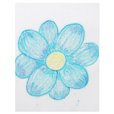 Blue Flower 2 Personalized Flyer by eelkat