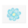 Blue Flower 2 Post Card