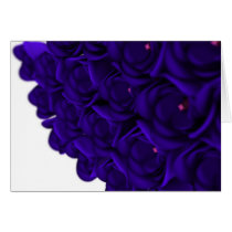 Blue Flower Card