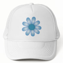 Blue Flower Hat