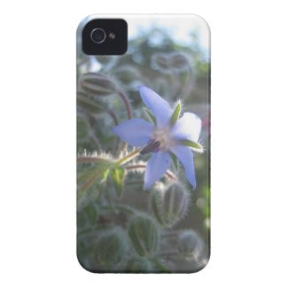 Blue Flower Haze Case-Mate iPhone 4 Cases