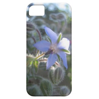 Blue Flower Haze iPhone 5 Cases