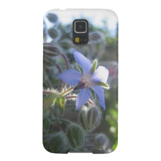 Blue Flower Haze Samsung Galaxy Nexus Cases