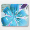 BLUE FLOWER mousepads