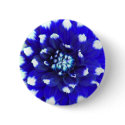 Blue Flower Petal buttons by fishcakefillet Blue Flower Petal buttons