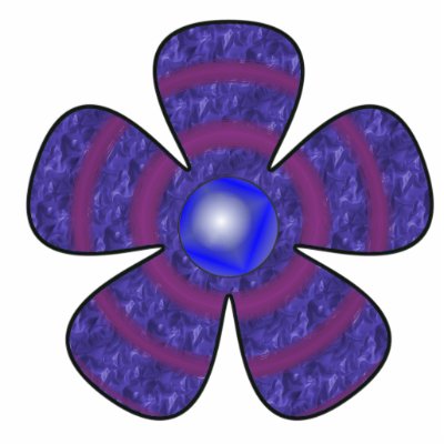 blue flower cut out by DonnaGrayson