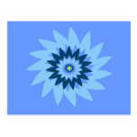 Blue Flower Postcard
