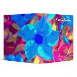 Blue Flower Power binders