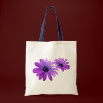 Blue Flower Tote Bag Wildlfower Beach Tote Bags bags