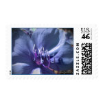 Blue Flower Wedding Postage stamp