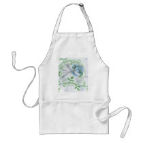 Blue flowers aprons by Zenyaris Blue flowers aprons