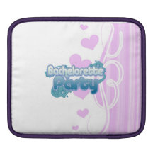 blue flowers bachelorette party ocean bridesmaids sleeves for iPads