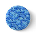 Blue Flowers Button