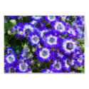 Blue Flowers cards