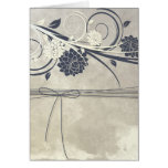 Blue Flowers Card