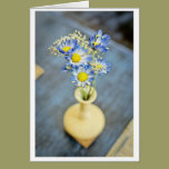 Blue Flowers in a Vase cards