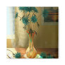 Blue Flowers Refrigerator Magnets