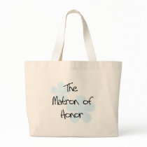 Blue Flowers Matron of Honor bags by weddingsareus Blue Flowers Matron of Honor bags