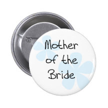 Blue Flowers Mother of Bride Pins