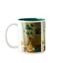 Blue Flowers Mug