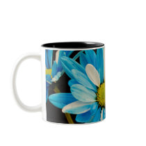Blue Flowers Mug mugs