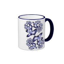 Blue Flowers Mug