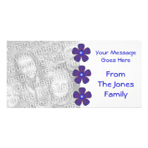 blue flowers photo cards by DonnaGrayson blue flowers photo cards