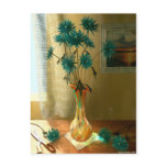 Blue Flowers Post Card