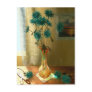 Blue Flowers Post Card