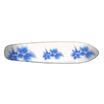 Blue Flowers skateboards by MarikiA Blue Flowers skateboards