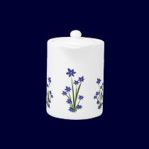 Blue Flowers Teapot teapots