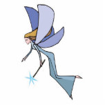 blue flying fairy pixie