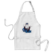 Blue-footed Booties Apron