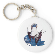 Blue-footed Booties Key Chains