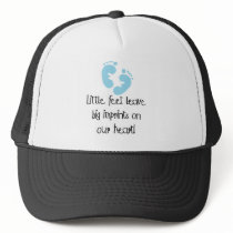 Blue Footprints Hat