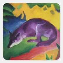 Blue Fox, 1911 Stickers