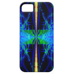 Blue Fractal Art i Phone 5 Case iPhone 5 Cases