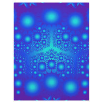 Blue Fractal Explosions: Custom Flyer