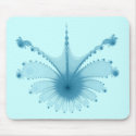 Blue Fractal Mousepad