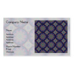 Blue Fractal Pattern business cards