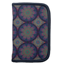 Blue Fractal Pattern Planners