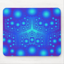 Blue Fractal: Vector Art: mousepads by spiritswitchboard Blue Fractal: Vector Art: mousepads