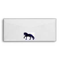 Blue Friesian customizable Envelopes