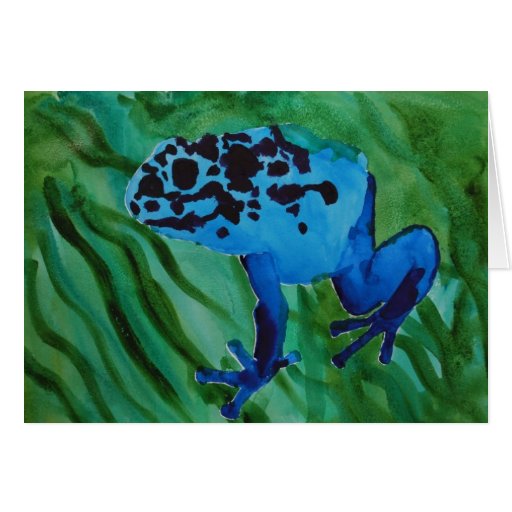 Blue Frog Card