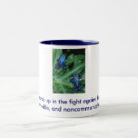 Blue Frog Cup. Coffee Mug