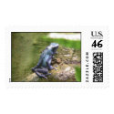 Blue Frog postage by joemess Blue Frog postage