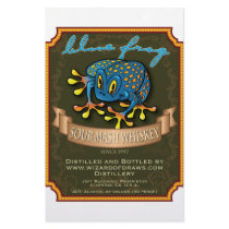 Blue Frog Whiskey Custom Stationery