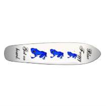 Blue Froggy Skateboard
